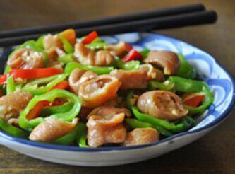 Pork Intestine Jalapeno Pepper