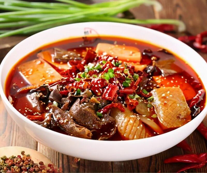 Pork Blood In Chili Sauce